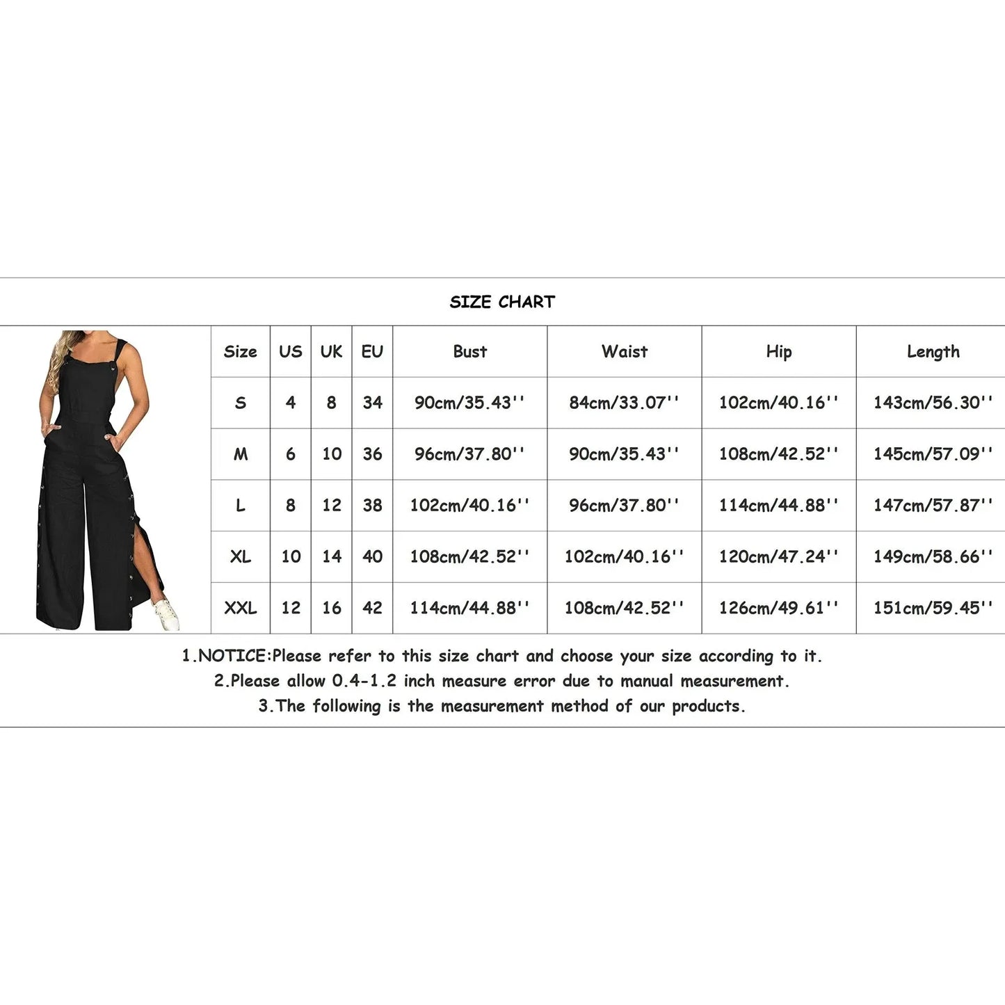 Women Jumpsuit Summer Sleeveless Solid Color Wide Leg Pockets Loose Strappy Playsuit Overall Wide Leg Pockets Mono Mujer Verano